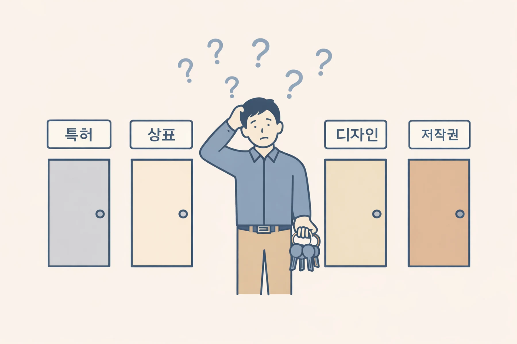 특허·상표·디자인·저작권, 무엇이 다를까? 관련 자료