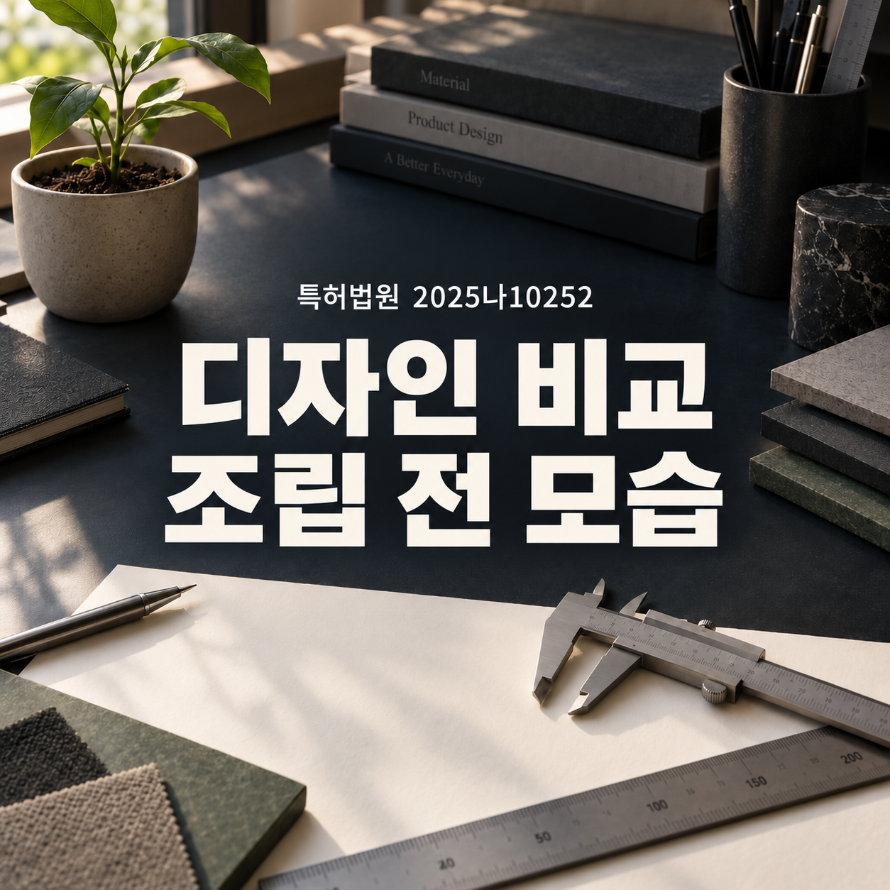 디자인 유사 판단, 조립 전 모습도 중요합니다