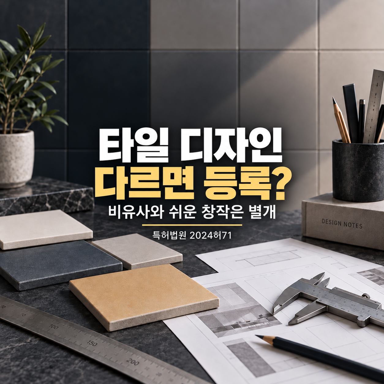 타일과 설계 도구로 표현한 디자인 유사성과 창작 수준