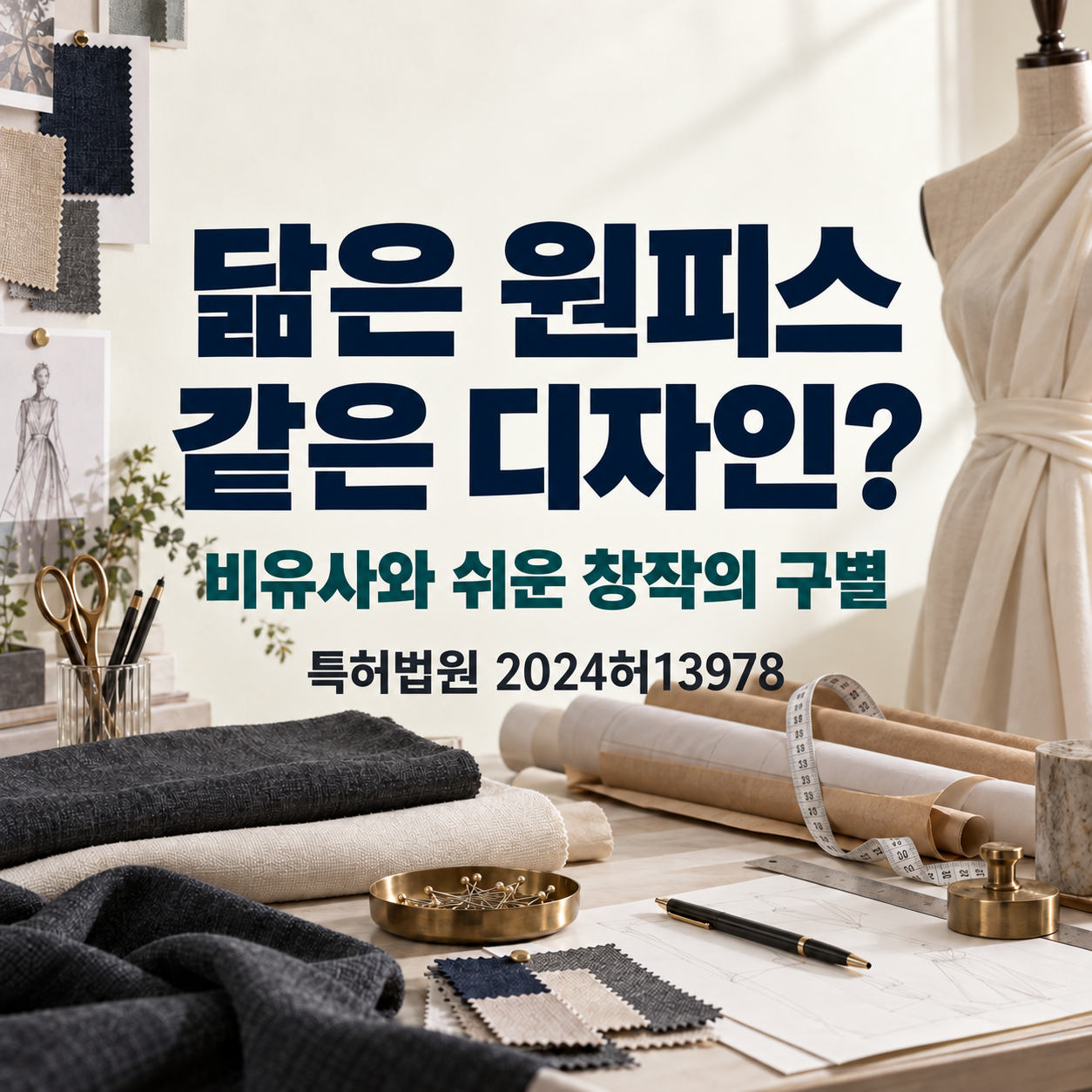 원피스 디자인의 유사성과 창작성 분석