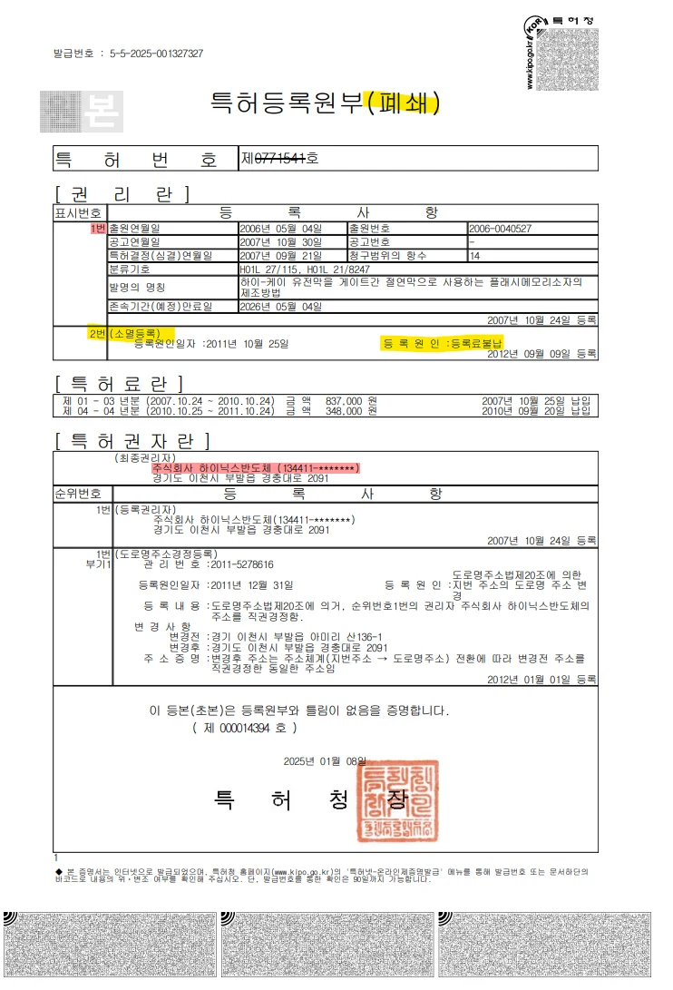 특허권 권리이전 A to Z 관련 자료