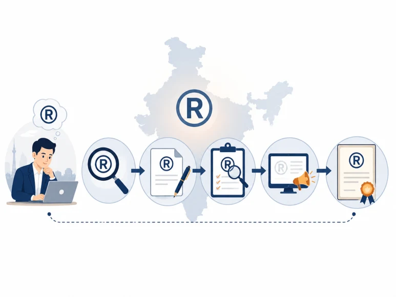 Indian trademark filing illustration