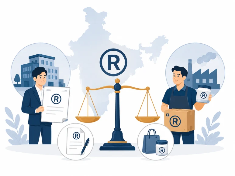 Indian trademark filing illustration
