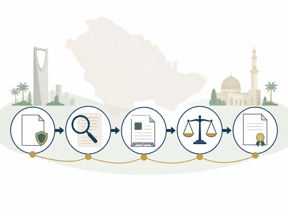 Illustration 2 — Filing and prosecution before SAIP